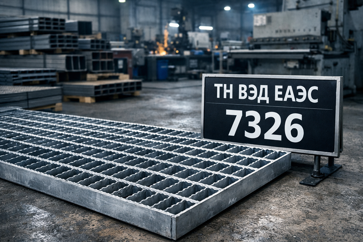 Классификация прессованной металлической решетки предложена в позиции 7326 ТН ВЭД ЕАЭС