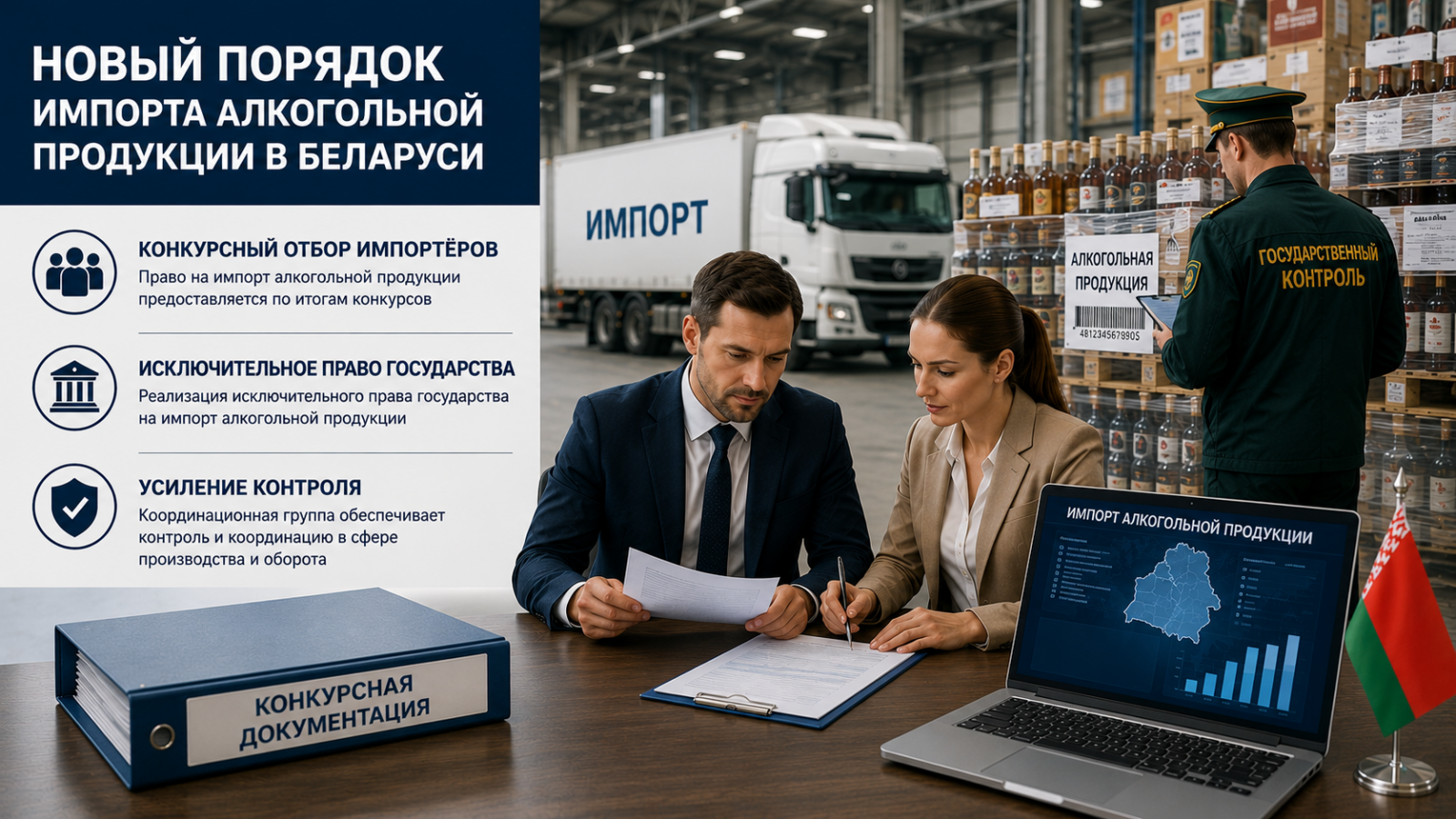 Беларусь меняет правила импорта и оборота алкогольной продукции