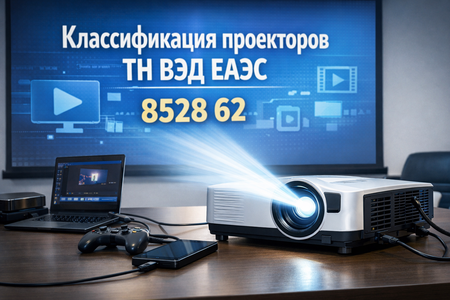 Классификация мультимедийных проекторов в ТН ВЭД ЕАЭС вынесена на обсуждение